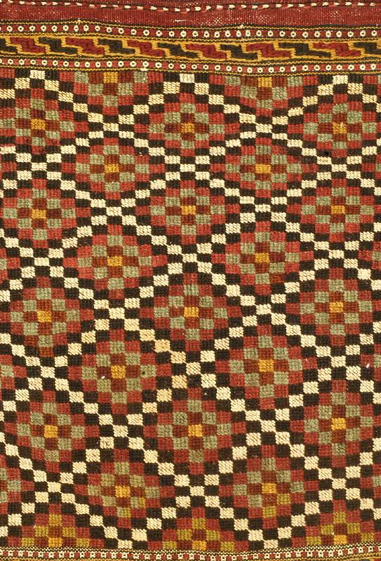 Kordi Tasche (sumakh), Persien, ca. 50 Jahre, Wolle auf Wolle, ca. 65 x 65 cm, SchÄtzwert: 750.- EURO, EHZ: 2