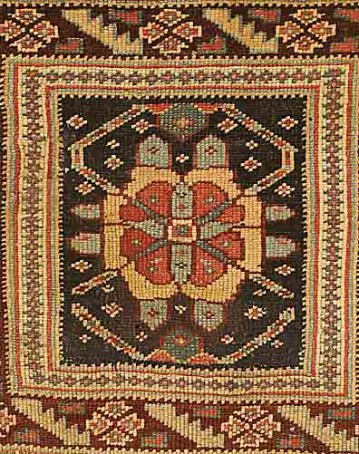Taschenfront Shasawan, Persien, um 1930, Wolle auf Wolle, ca. 55 x 45 cm, SchÄtzwert: 750.- EURO, EHZ: 3
