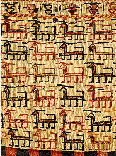 Gashgai Tasche, Persien, ca. 50 Jahre, Wolle auf Wolle, ca. 50 x 50 cm, SchÄtzwert: 550.- EURO, EHZ: 2