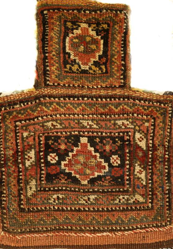 Salztasche Gashgai, Persien, um 1930, Wolle auf Wolle, ca. 45 x 35 cm, SchÄtzwert: 750.- EURO, geknÜpft. Ehz 2-3
