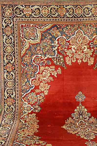 Sarogh Mahal, Persien, ca. 50 Jahre, Wolle auf Baumwolle, ca. 555 x 350 cm, SchÄtzwert: 4900.- EURO, EHZ: 2-3