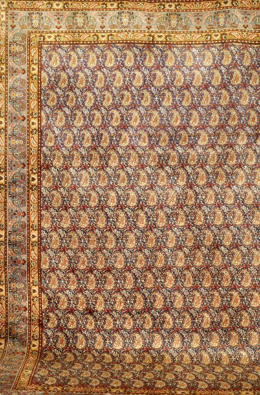 Birdjand, Persien, ca. 40 Jahre, Wolle auf Baumwolle, ca. 356 x 263 cm, SchÄtzwert: 3000.- EURO. Ehz: 3 (Gesamt guter Zustand). Im Fond mit ...
