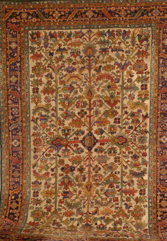 Europa, um 1920, Wolle auf Baumwolle, ca. 293 x 193 cm, Schätzwert: 950.- EURO, EHZ: 3-4