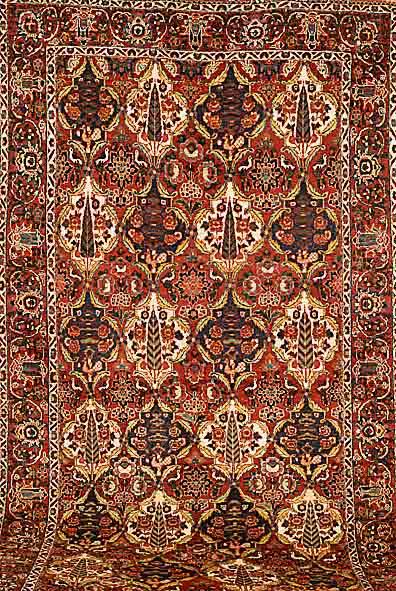 Bachtiar, Persien, ca. 50 Jahre, Wolle auf Baumwolle, ca. 321 x 161 cm, SchÄtzwert: 1200.- EURO, EHZ: 2