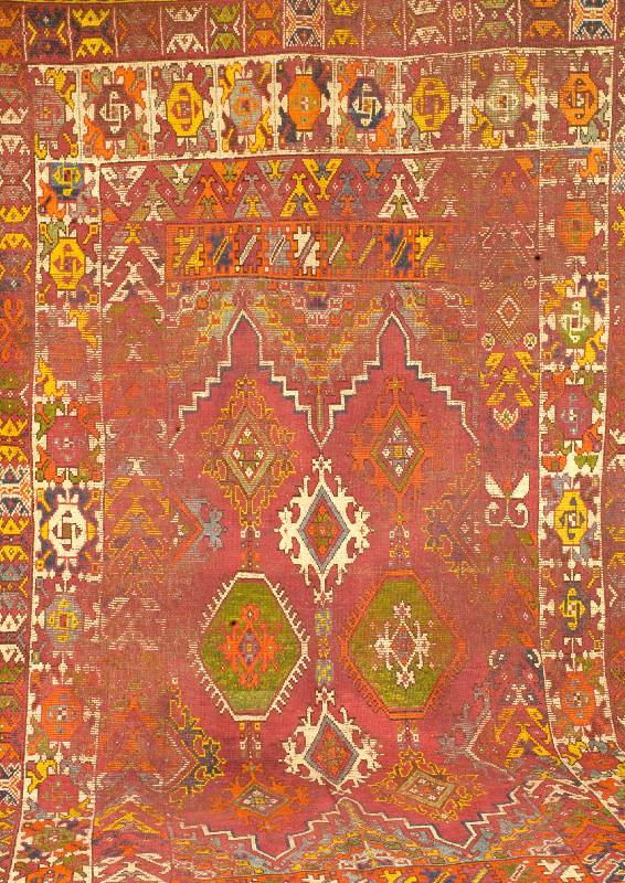 Rabat, Marroko, um 1920, Wolle auf Wolle, ca. 345 x 190 cm, SchÄtzwert: 1100.- EURO, EHZ: 4