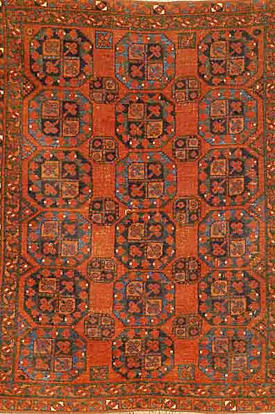 Beschir, Afghanistan, ca. Um 1880 Jahre, Wolle auf Wolle, ca. 148 x 112 cm, Schätzwert: 1200.- EURO, EHZ: 4