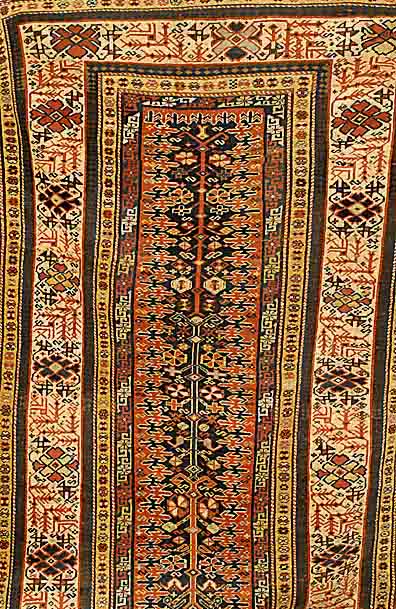 Talisch, Rußland, um 1870, Wolle auf Wolle, ca. 317 x 122 cm, SchÄtzwert: 8500.- EURO, EHZ: 4