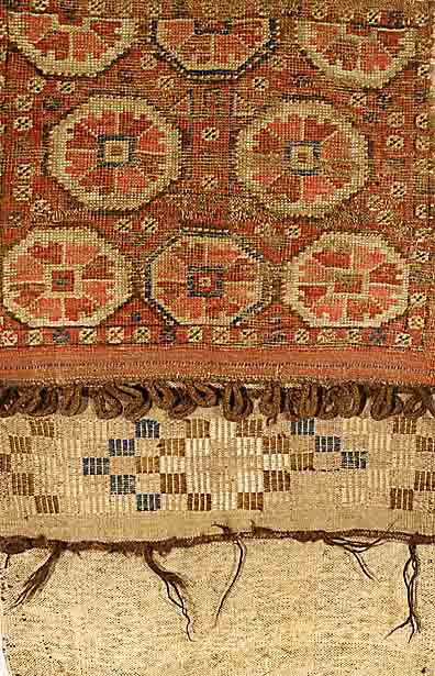 Uigur offene Doppeltasche, Ost Turkestan, um 1890, Wolle auf Wolle, ca. 114 x 60 cm, SchÄtzwert: 800.- EURO, EHZ: 5