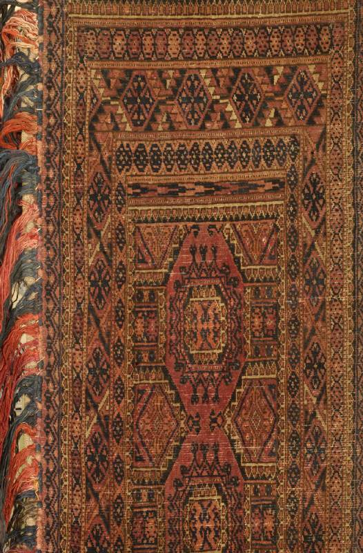 Saryk Torba, Torkmanestan, um 1910, Wolle auf Wolle, ca. 118 x 40 cm, SchÄtzwert: 450.- EURO, EHZ: 4