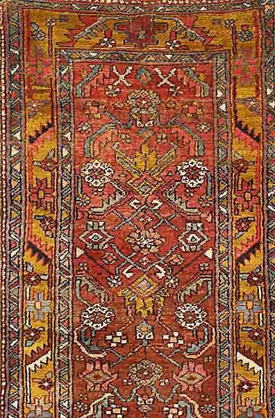 Heriz, Persien, ca. 50 Jahre, Wolle auf Baumwolle, ca. 440 x 100 cm, SchÄtzwert: 1450.- EURO, EHZ: 3