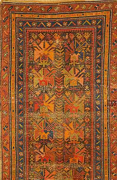 Meshkin, Persien, um 1930, Wolle auf Wolle, ca. 240 x 102 cm, SchÄtzwert: 1350.- EURO, EHZ: 4