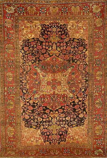 Esfahan Alt, Persien, um 1900, Wolle auf Baumwolle, ca. 214 x 144 cm, SchÄtzwert: 4500.- EURO, EHZ: 4