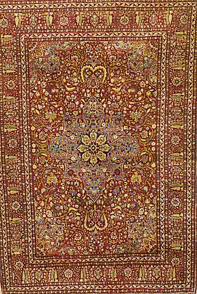 Kaisery, TÜrkei, ca. 50 Jahre, Seide auf Baumwolle, ca. 175 x 121 cm, SchÄtzwert: 1800.- EURO, EHZ: 3