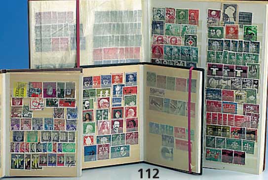 Briefmarkensammlung, BRD, Berlin besetzte Zone und 3. Reich, gute Werte, Wohlfahrt BRD 1950, RÖntigen ungest., nationale Brief- markenausstellung ...