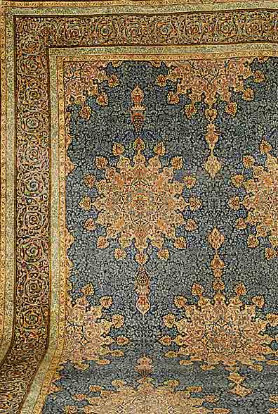 Kerman Sign, Persien, ca. 60 Jahre, Wolle auf Baumwolle, ca. 527 x 330 cm, Schätzwert: 6500.- EURO, EHZ: 3