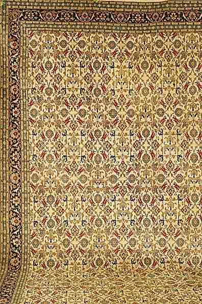 Hereke, TÜrkei, ca. 40 Jahre, Wolle auf Baumwolle, ca. 384 x 242 cm, SchÄtzwert: 2500.- EURO, EHZ: 2-3