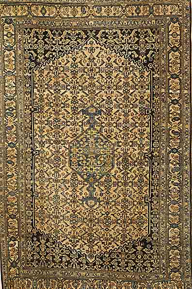 Bidjar, Persien, ca. 50 Jahre, Wolle auf Baumwolle, ca. 200 x 128 cm, Schätzwert: 1400.- EURO, EHZ: 3-4
