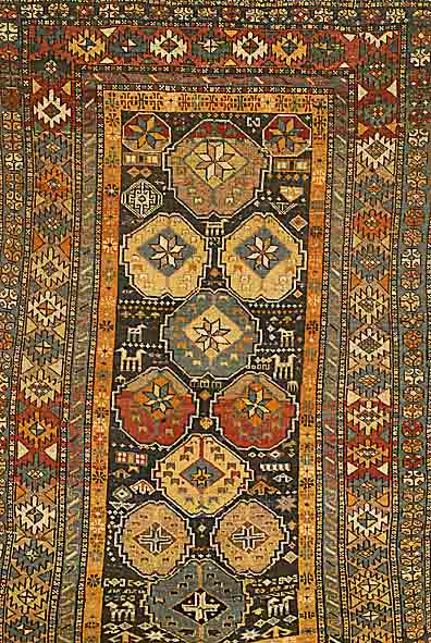 Shirwan, Russland, um 1900, Wolle auf Wolle, ca. 151 x 101 cm, Schätzwert: 1600.- EURO, EHZ: 4