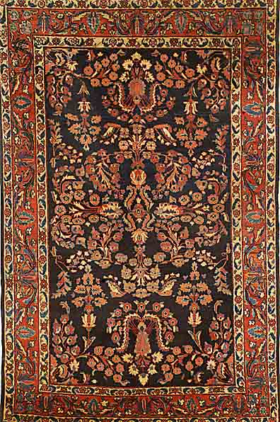 Sarogh US-Reimport, Persien, um 1920, Wolle auf Baumwolle, ca. 202 x 132 cm, SchÄtzwert: 5500.- EURO, EHZ: 3-4
