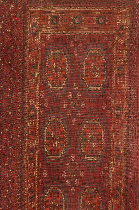 Tekke, Turkmenistam, um 1900, Wolle auf Wolle, ca. 139 x 76 cm, SchÄtzwert: 1100.- EURO, EHZ: 4