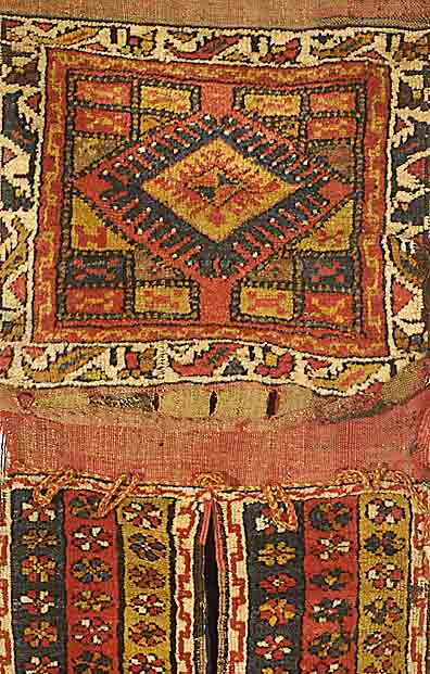 Konya Doppeltasche, TÜrkei, um 1890, Wolle auf Wolle, ca. 130 x 51 cm, SchÄtzwert: 990.- EURO, EHZ: 3