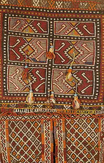 Doppelttasche, Anatolien TÜrkei, um 1920, Wolle auf Wolle, ca. 150 x 56 cm, SchÄtzwert: 850.- EURO, EHZ: 2