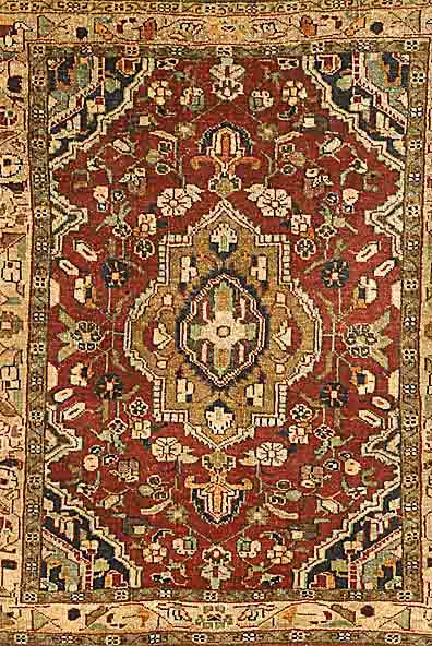 Djosan, Persien, um 1940, Wolle auf Baumwolle, ca. 90 x 73 cm, SchÄtzwert: 650.- EURO, EHZ: 3