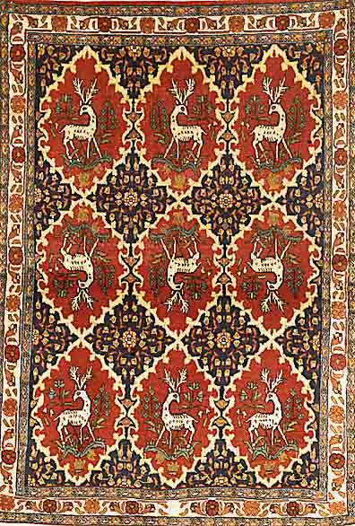 Sarogh, Persien, ca. 50 Jahre, Wolle auf Baumwolle, ca. 145 x 100 cm, SchÄtzwert: 850.- EURO, EHZ: 3