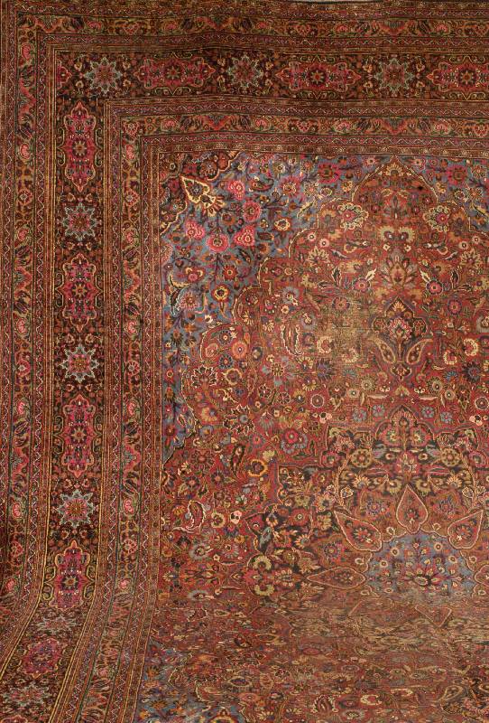 Khorassan, Persien, ca. 65 Jahre, Wolle auf Baumwolle, ca. 570 x 372 cm, SchÄtzwert: 2200.- EURO, EHZ: 4-5