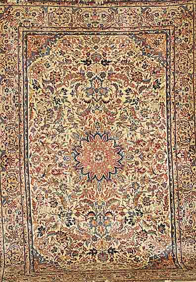 TÄbriz, China, ca. 20 Jahre,Korkwolle auf Baumwolle, ca. 290 x 190 cm, SchÄtzwert: 1800.- EURO, EHZ: 2-3