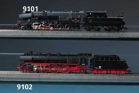 Dampflok mit Tender, MÄrklin, Spur HO, 2. HÄlfte 20. Jh., Baureihe 03, Nr. 032202-4, l. bespielt, sehr guter Zustand, im Orig. -Karton