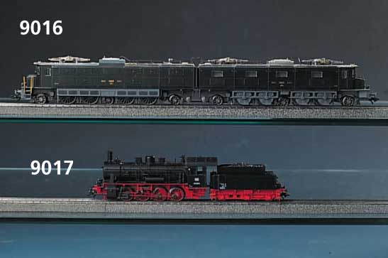 GÜterzugdampflokomotive mit Tender, MÄrklin, Spur HO, 2. HÄlfte 20. Jh., Baureihe 55, Nr. 55 5555, bespielt, guter Zustand, im. Orig. -Karton, ...