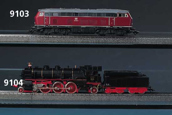 Dampflok mit Schlepptender, MÄrklin, Spur HO, 2. HÄlfte 20. Jh., Baureihe 18^4, Lok-Nr. 18434, Aufschrift Deutsche Reichsbahn, l. bespielt, sehr ...