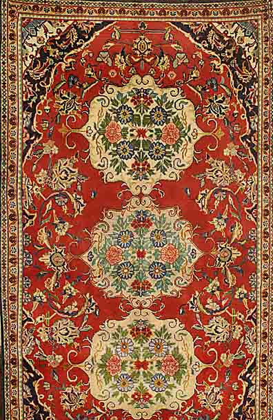 Keschan, Persien, ca. 60 Jahre, Wolle auf Baumwolle, ca. 182 x 105 cm, SchÄtzwert: 1800.- EURO, EHZ: 2