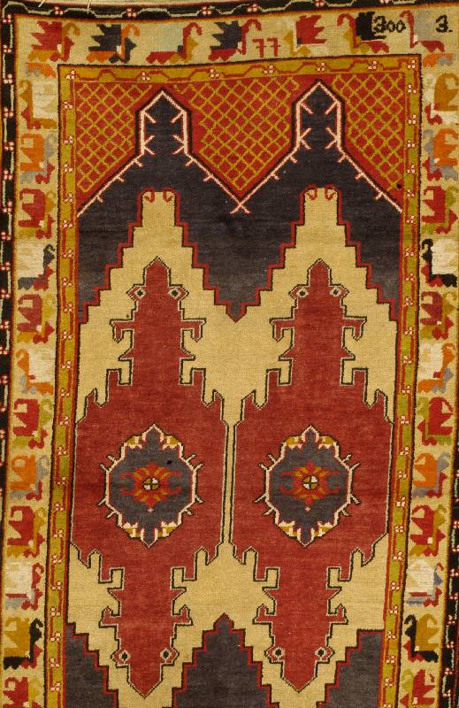 Kirschir, TÜrkei, ca. 60 Jahre, Wolle auf Baumwolle, ca. 232 x 120 cm, SchÄtzwert: 850.- EURO, EHZ: 3