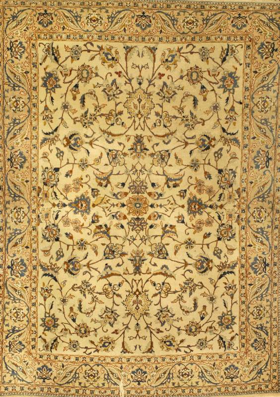 Nain fein, Persien, ca. 20 Jahre, Korkwolle mit Seide, ca. 149 x 112 cm, SchÄtzwert: 1600.- EURO, EHZ: 3,1 Mio Kn/qm