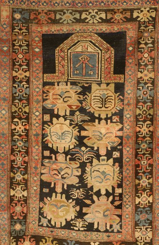Karabagh (Gebetsteppich), Rußland, um 1900, Wolle auf Wolle, ca. 152 x 98 cm, SchÄtzwert: 2800.- EURO, EHZ: 3-4