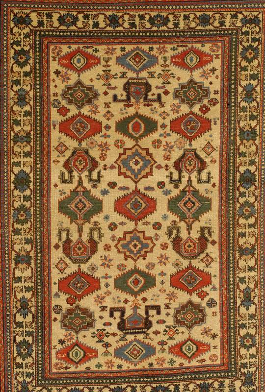 Kazak, Russland, ca. 60 Jahre, Wolle auf Wolle, ca. 174 x 117 cm, Schätzwert: 2200.- EURO, EHZ: 3