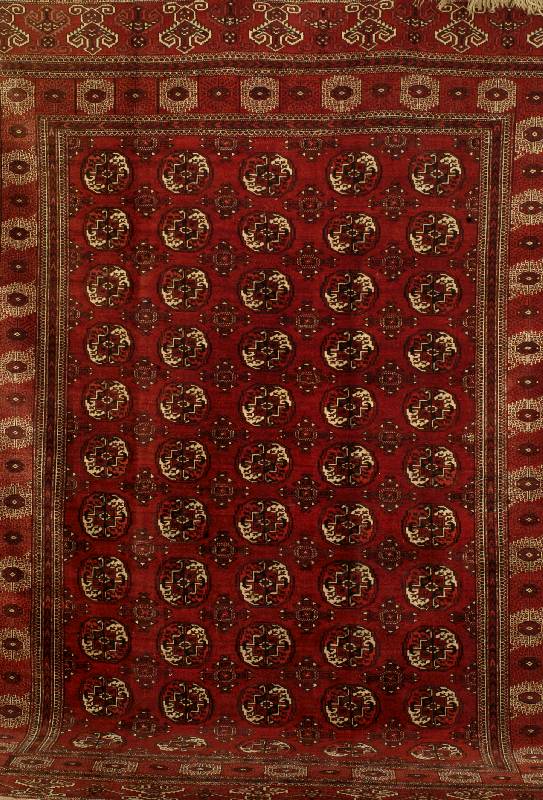 Bochara, Rußland, ca. 50 Jahre, Wolle auf Wolle, ca. 320 x 219 cm, SchÄtzwert: 2200.- EURO, EHZ: 3, bemerkenswerte KnÜpfung und fein e Woll ...