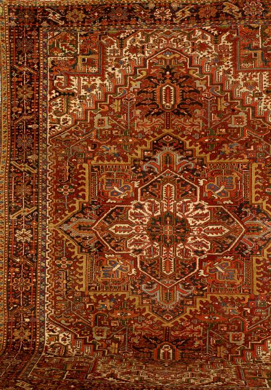 Heriz, Persien, ca. 60 Jahre, Wolle auf Baumwolle, ca. 335 x 247 cm, Schätzwert: 2700.- EURO, EHZ: 3-4