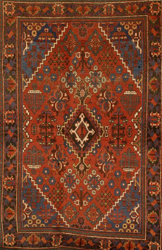 Djosheghan, Persien, ca. 50 Jahre, Wolle auf Baumwolle, ca. 196 x 134 cm, Schätzwert: 600.- EURO, EHZ: 4