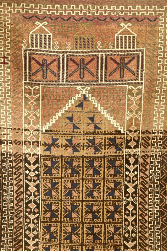 Belutsch Gebetsteppich, Persien, ca. 70 Jahre, Wolle auf Wolle, ca. 152 x 94 cm, SchÄtzwert: 600.- EURO, EHZ: 3