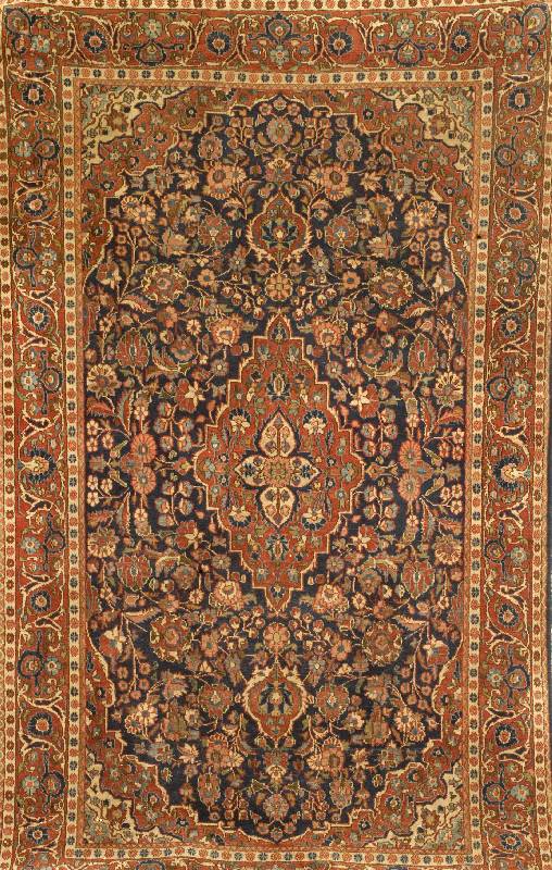 Keschan, Persien, ca. 60 Jahre, Wolle auf Baumwolle, ca. 216 x 130 cm, SchÄtzwert: 1800.- EURO, EHZ: 3