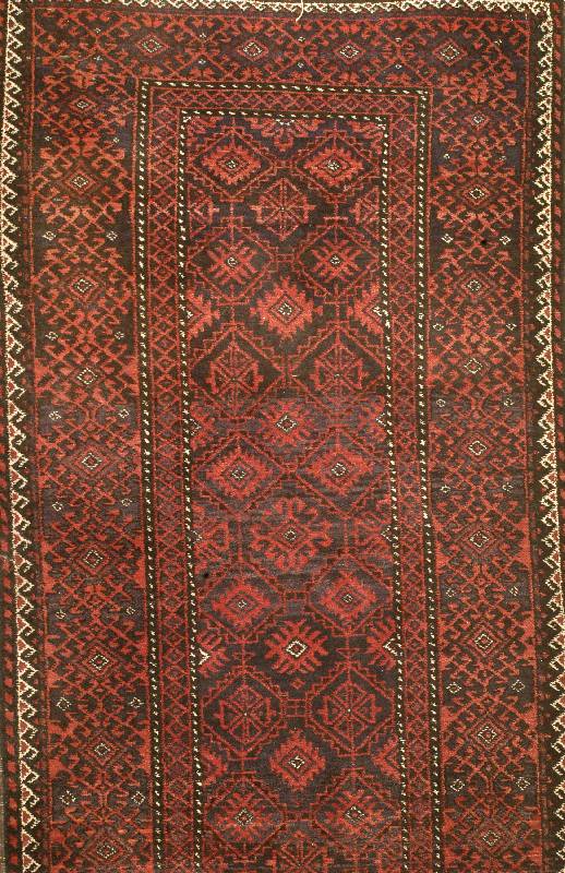 Belutsch, Persien, ca. 50 Jahre, Wolle auf Baumwolle, ca. 162 x 86 cm, SchÄtzwert: 550.- EURO, EHZ: 2
