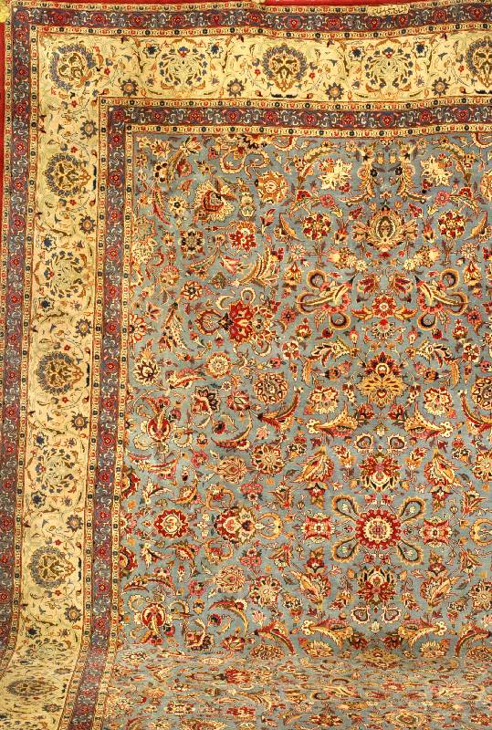 Keschan sign (Esfahanian), Persien, ca. 60 Jahre, Wolle auf Baumwolle, ca. 420 x 315 cm, SchÄtzwert: 6500.- EURO, EHZ: 2
