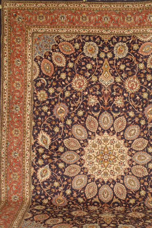 Sarogh fein, Persien, ca. 30 Jahre, Wolle auf Baumwolle, ca. 395 x 275 cm, SchÄtzwert: 4500.- EURO, EHZ: 2