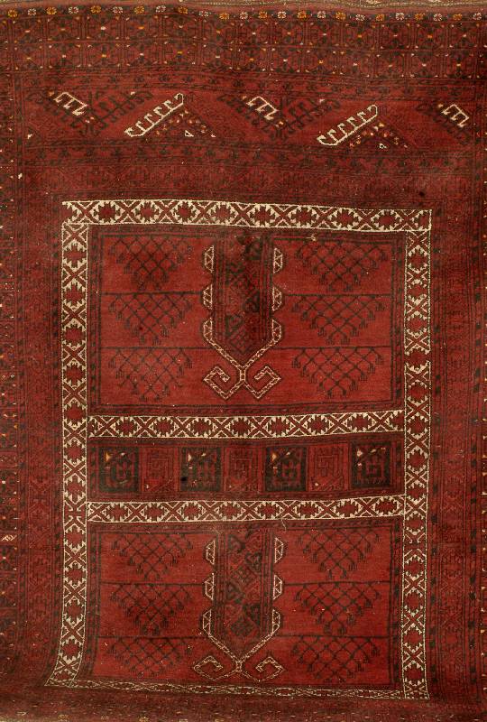 Beshir Engsi, Afghanistan, um 1930, Wolle auf Wolle, ca. 250 x 172 cm, SchÄtzwert: 1200.- EURO, EHZ: 3