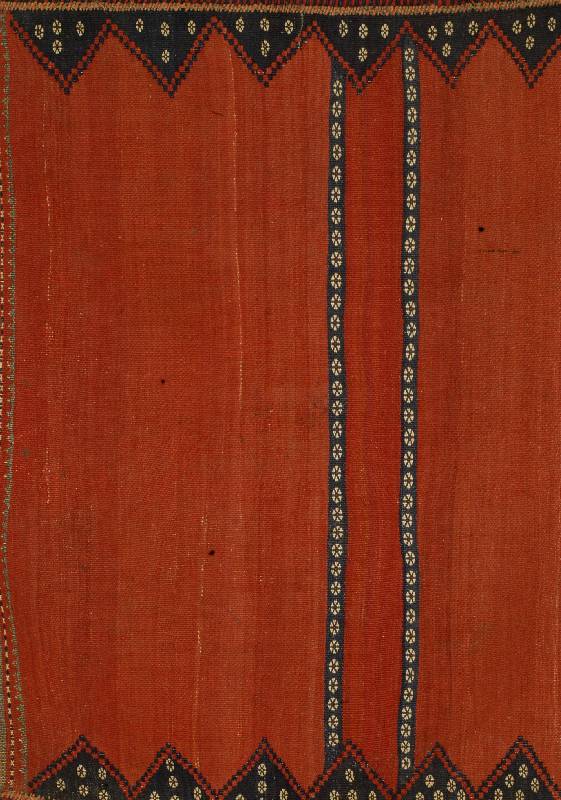 Afschar Sofreh, Persien, um 1920, Wolle auf Wolle, ca. 120 x 116 cm, SchÄtzwert: 650.- EURO, EHZ: 2-3
