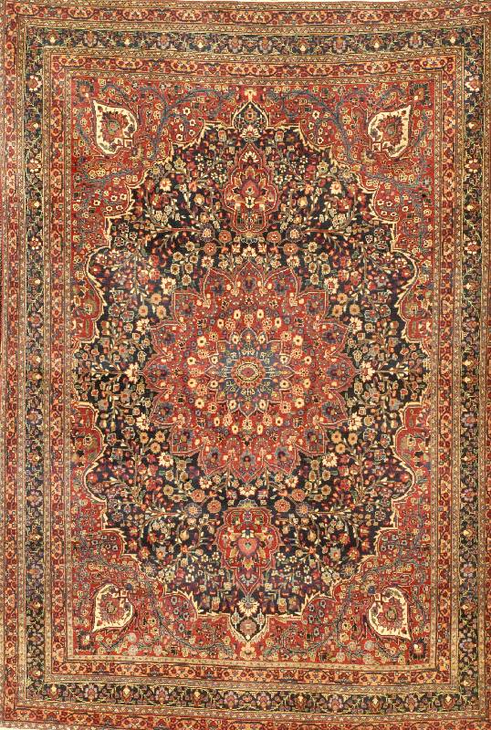 Djosan fein, Persien, um 1920, Wolle auf Baumwolle, ca. 178 x 124 cm, SchÄtzwert: 1900.- EURO, EHZ: 3,
