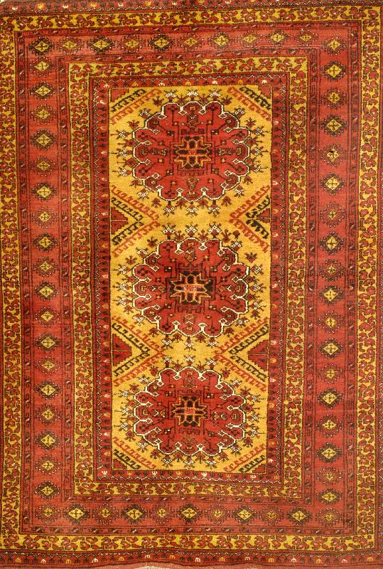 Dolatabad, Afghanistan, um 1960, Wolle auf Wolle, ca. 195 x 141 cm, SchÄtzwert: 780.- EURO, EHZ: 2-3
